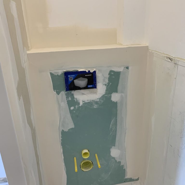 rénovation salle de bain Angers - wc suspendu